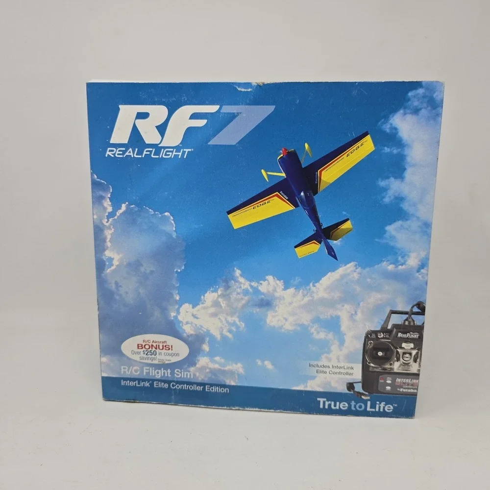 RealFlight InterLink Elite Controller by Futaba, USB controller w/ Real Flight 7